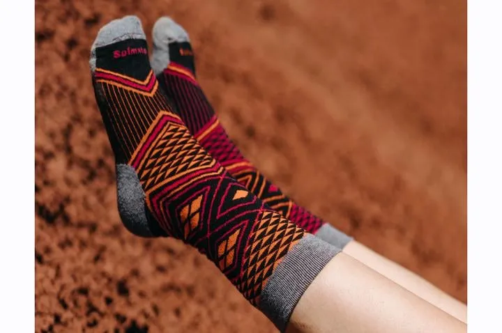 Solmate Crew Performance Wool Socks - Mango