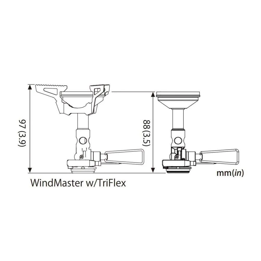 SOTO Windmaster Stove with Micro Regulator & 4Flex