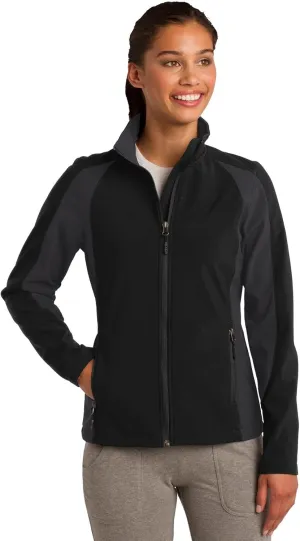 Sport-Tek Women's Water-Resistant Soft Shell Jacket