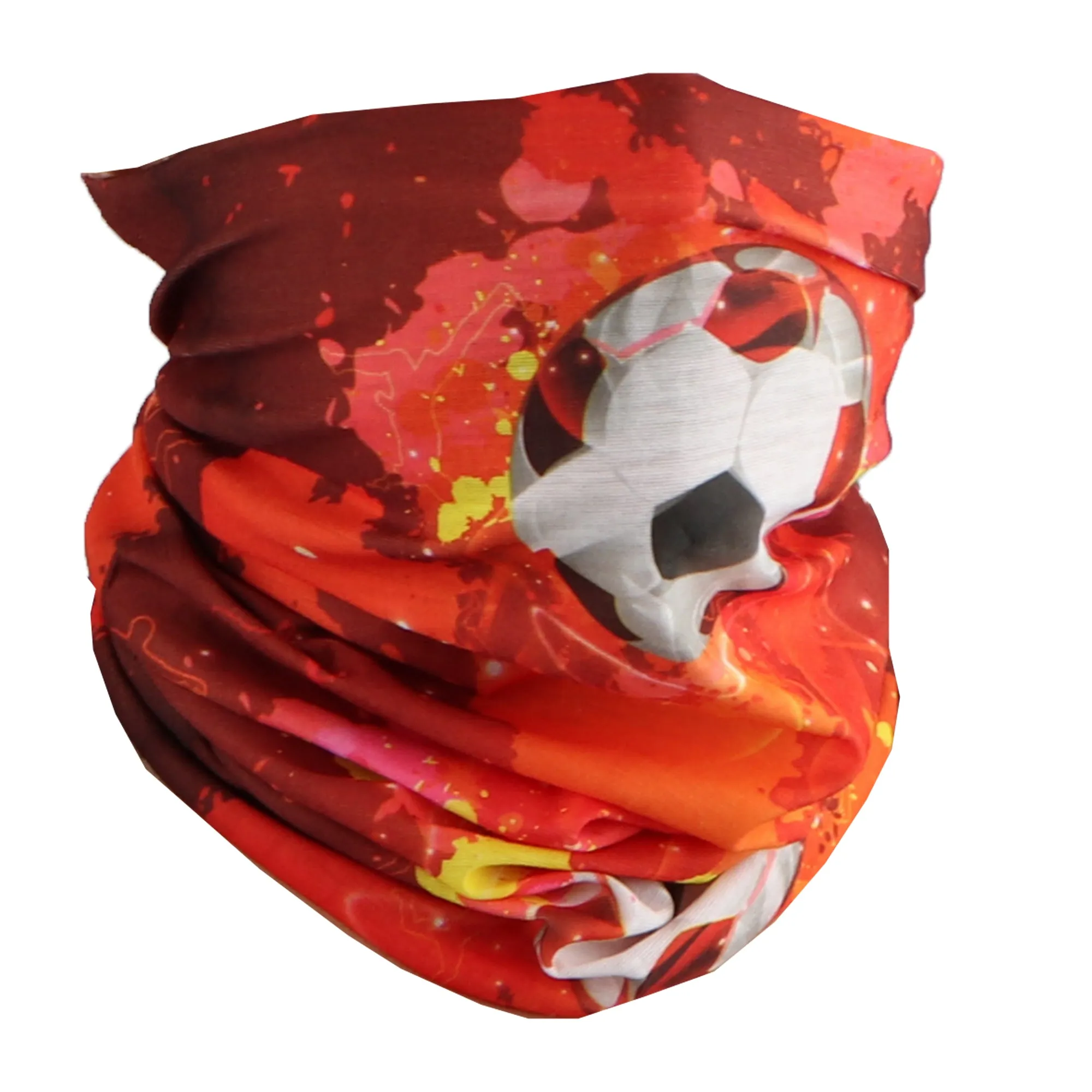 Sport Themed Seamless Neck Gaiter Face Mask