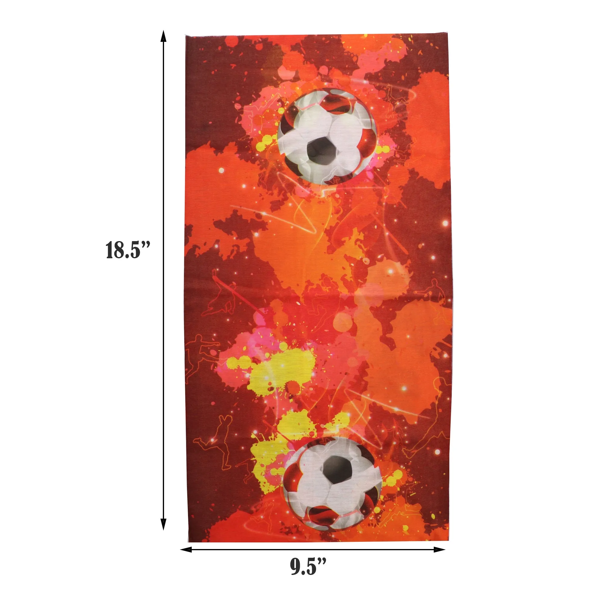 Sport Themed Seamless Neck Gaiter Face Mask