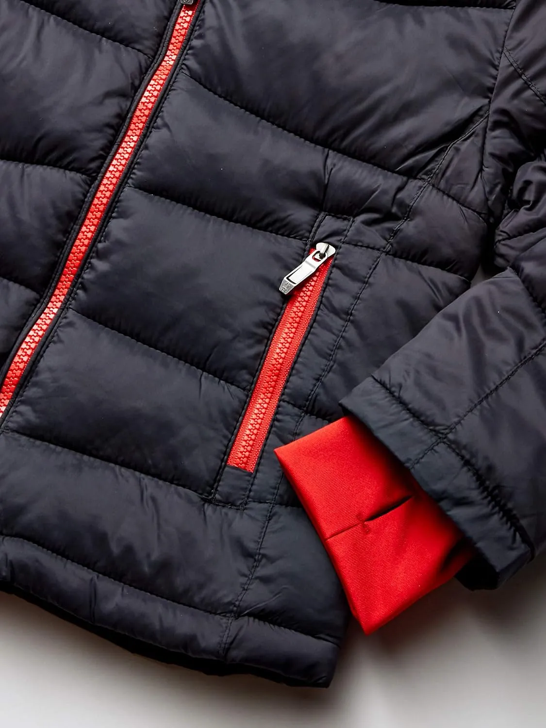 Spyder Boys Water Resistant Hooded Puffer Jacket