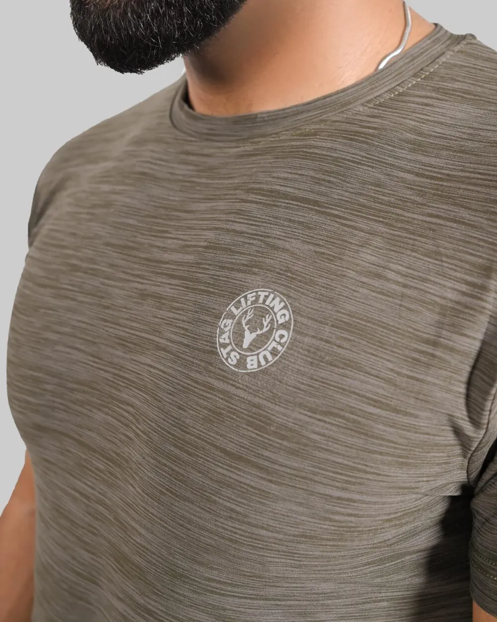 Stag Lifting Club Dri-Fit Tee (OLIVE)