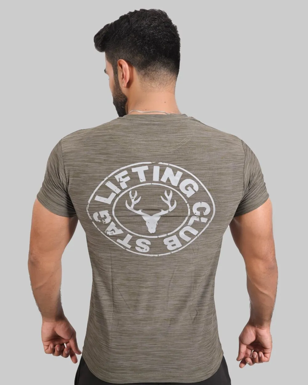 Stag Lifting Club Dri-Fit Tee (OLIVE)