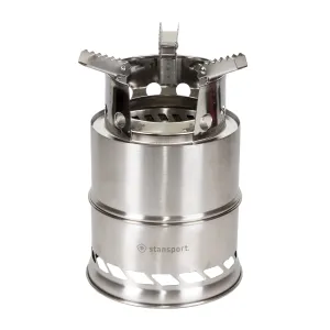 Stansport Stainless Steel Wood Burning Stove