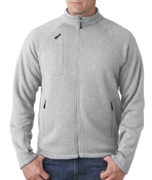 storm creek adult polyester sweater jacket - platinum (2xl)