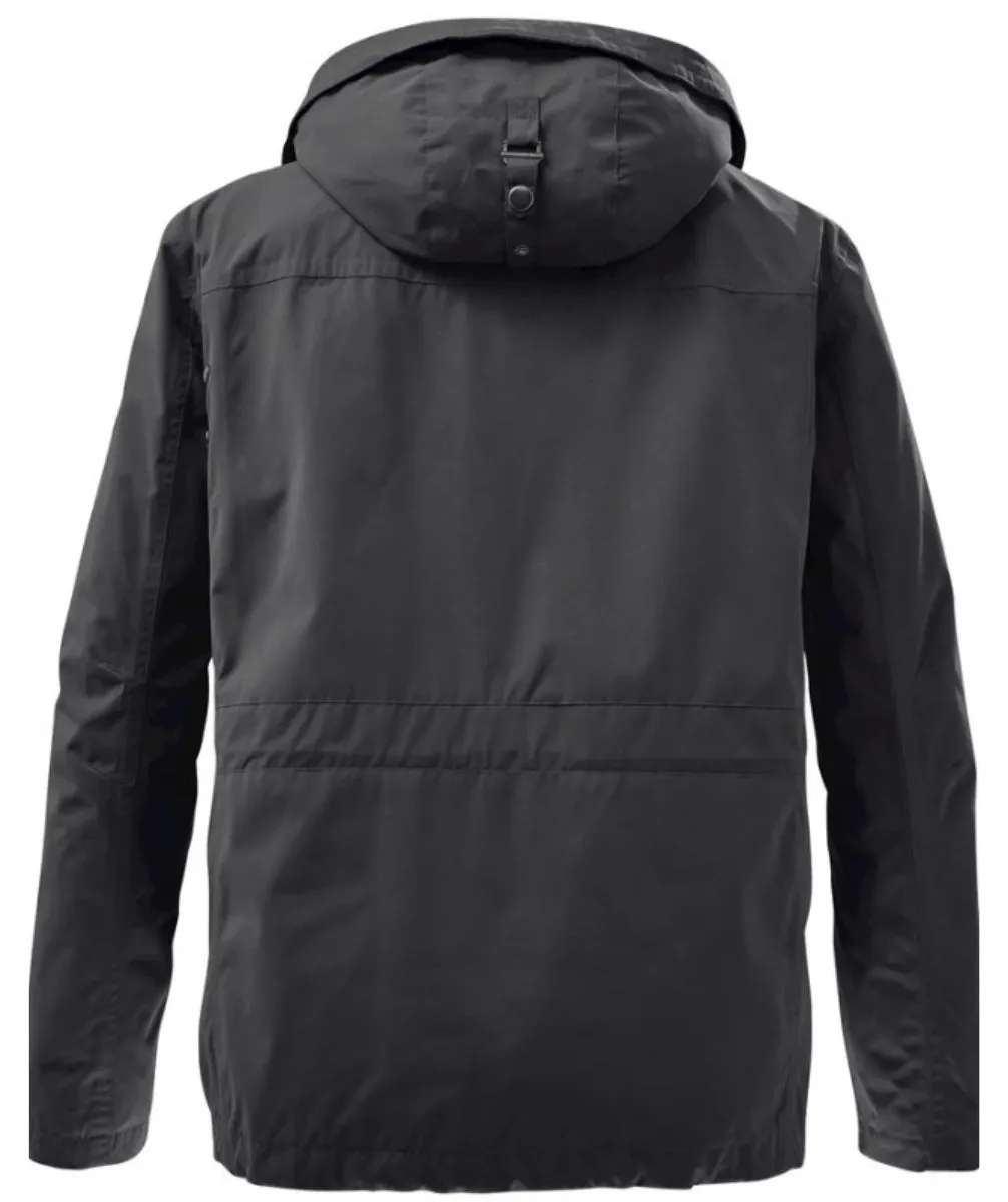 STOY Ben Men’s Plus Size Shell Jacket Black Sizes 3XL-6XL