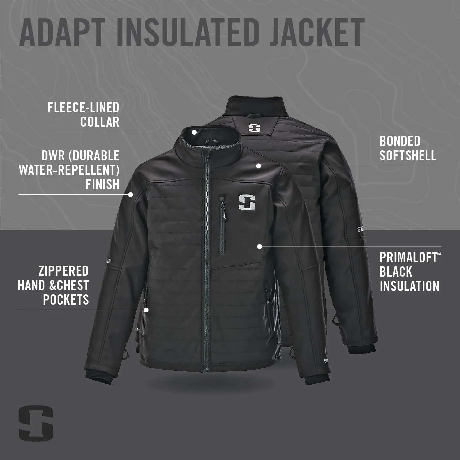 Striker Men’s Adapt Insulated, Water-Resistant Fishing Jacket