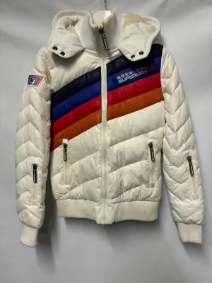 Superdry Multicoloured Down Retro Ride Puffer Ski Jacket Small