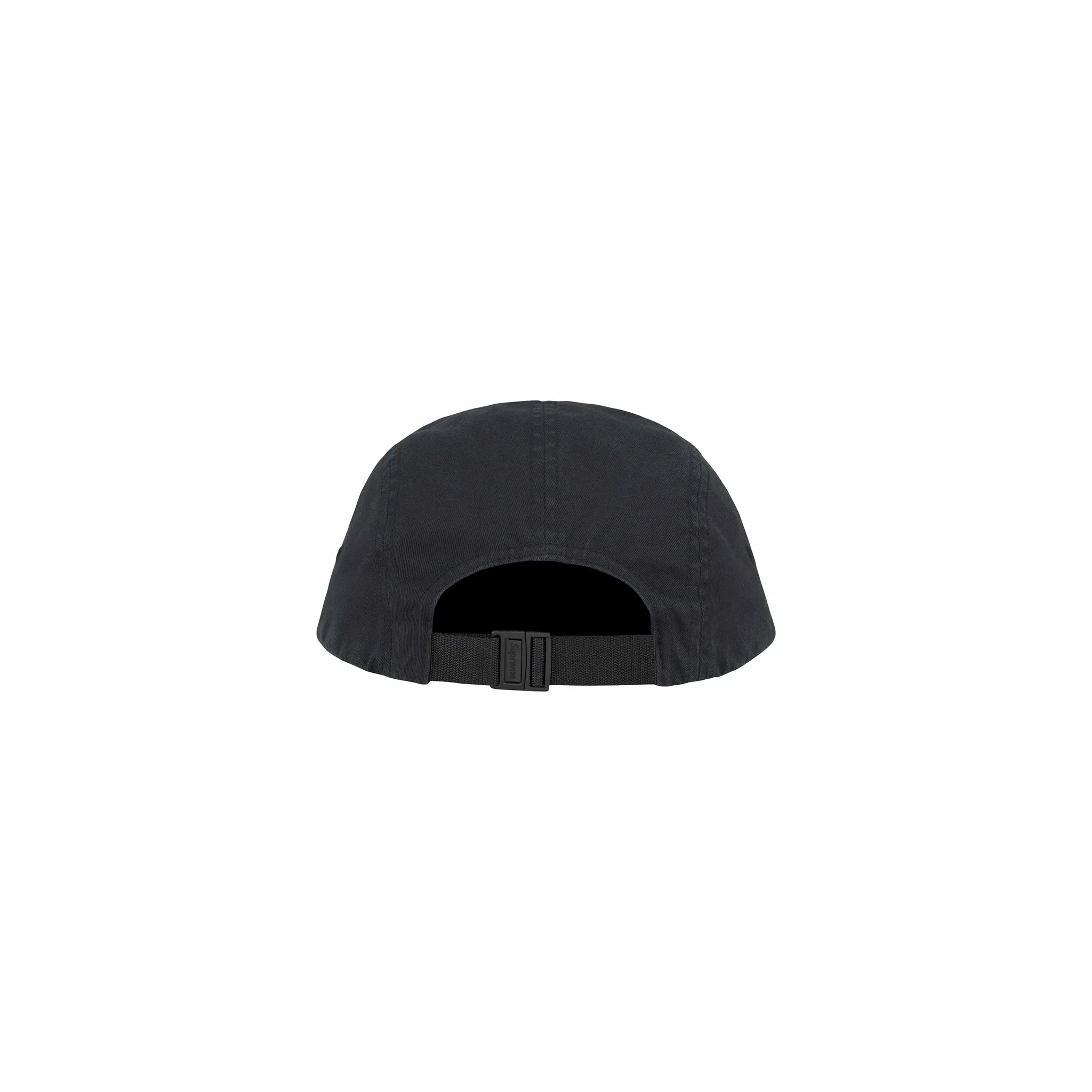 Supreme Washed Chino Twill Camp Cap (SS24) Black