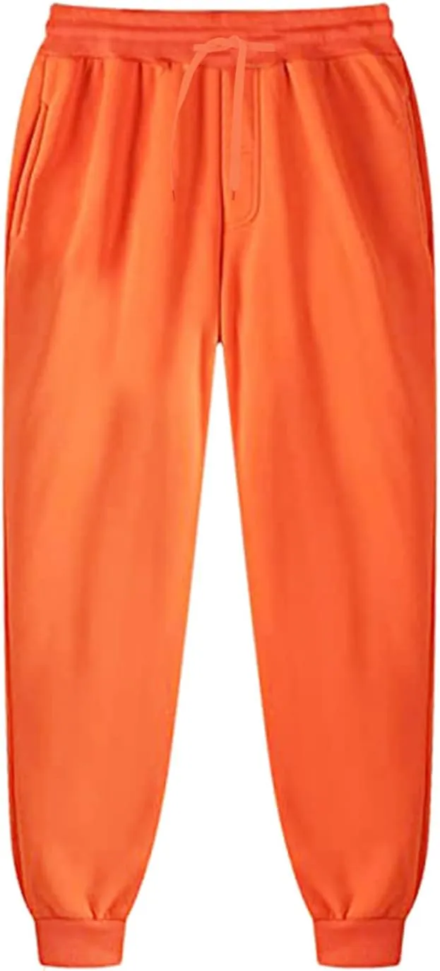 Sweatpants for Men Joggers, Mens Casual Sweatpants with Pockets Stretch Waist Tapered Trousers Athletic Outdoor Pants