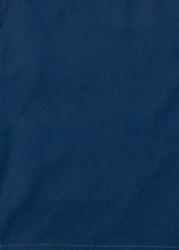 Tama Navy Mid Length Tailored Board Shorts