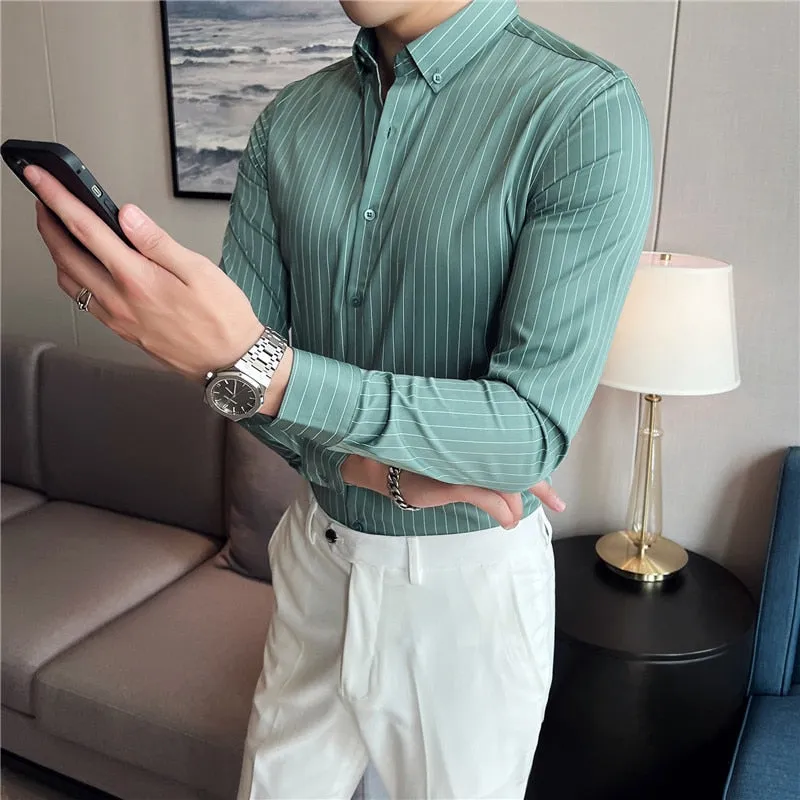 TC Striped Casual Shirts