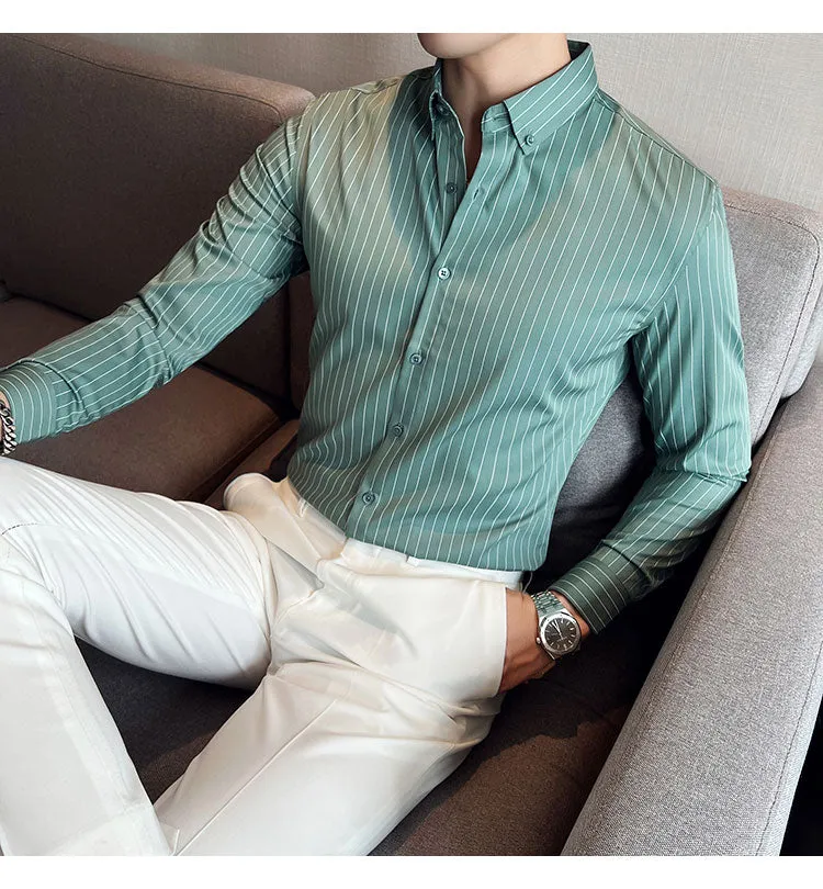 TC Striped Casual Shirts