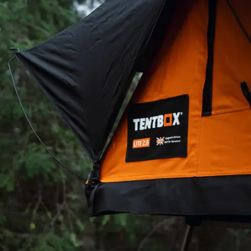 Tentbox Lite 2.0 Roof Top Tent (Sunset Orange) - TentBox - TBL2O
