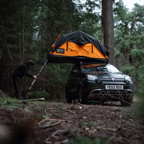Tentbox Lite 2.0 Roof Top Tent (Sunset Orange) - TentBox - TBL2O