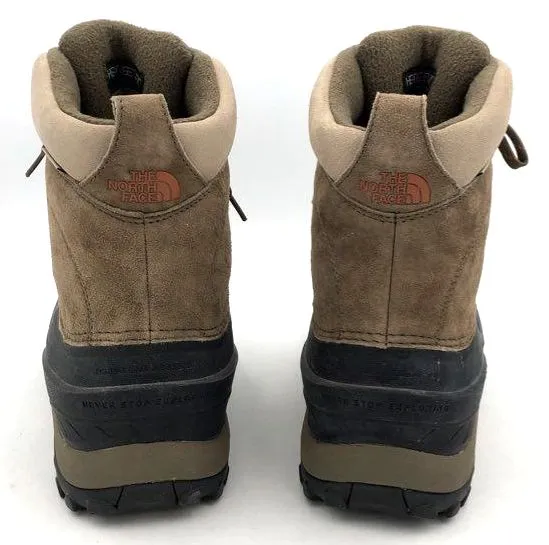 The North Face Men's Chilkat 2 TC3W 632207 Brown Black Snow Boots - Size 13