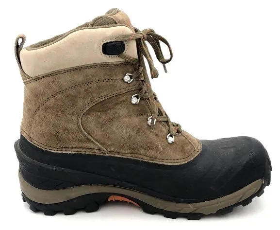 The North Face Men's Chilkat 2 TC3W 632207 Brown Black Snow Boots - Size 13