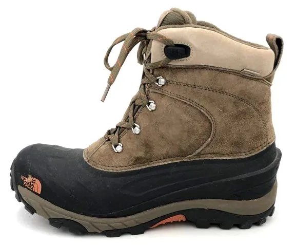 The North Face Men's Chilkat 2 TC3W 632207 Brown Black Snow Boots - Size 13