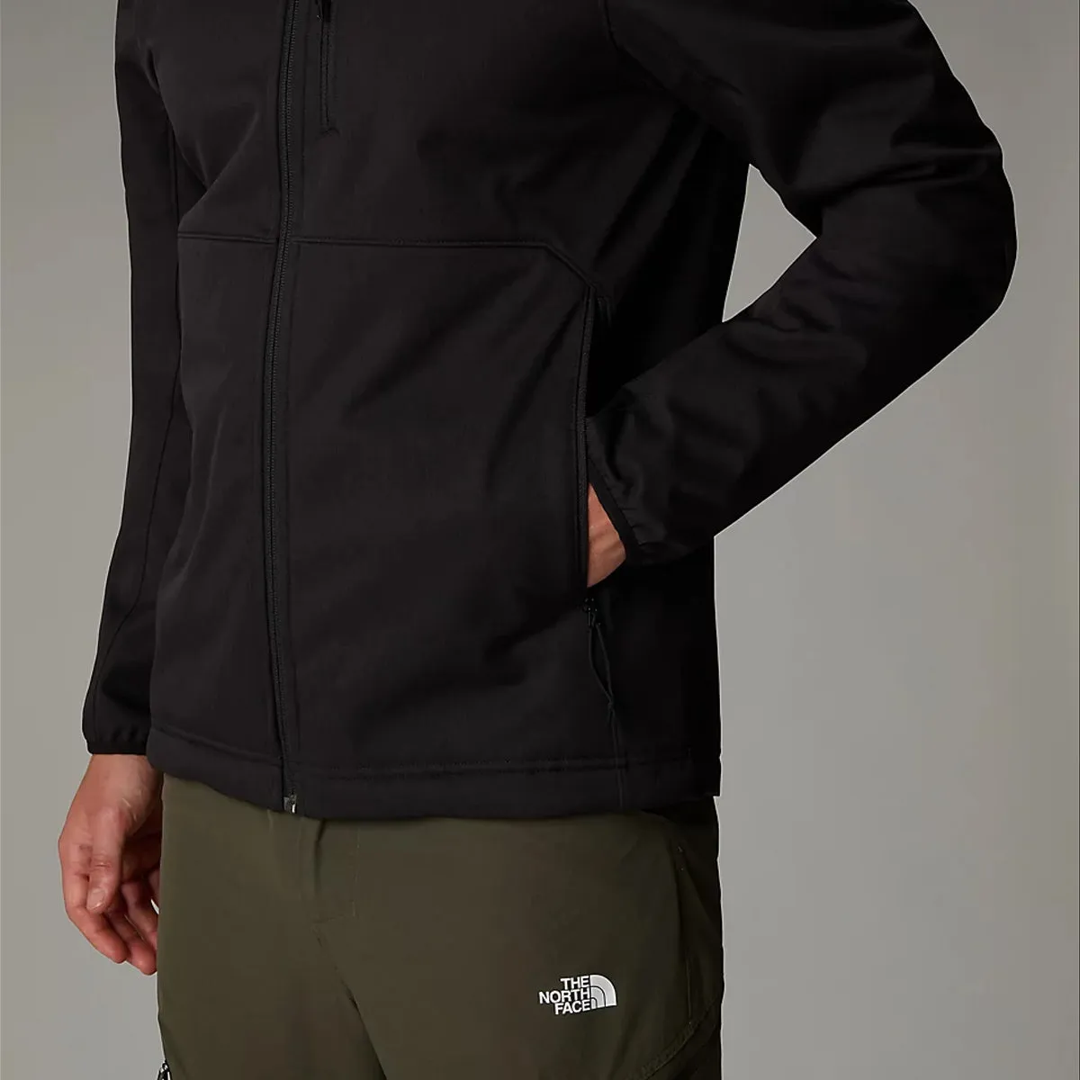 The North Face - Quest Softshell TNF Black NPF Jacket - NF0A3YFP - TNF/BLACK-NPF