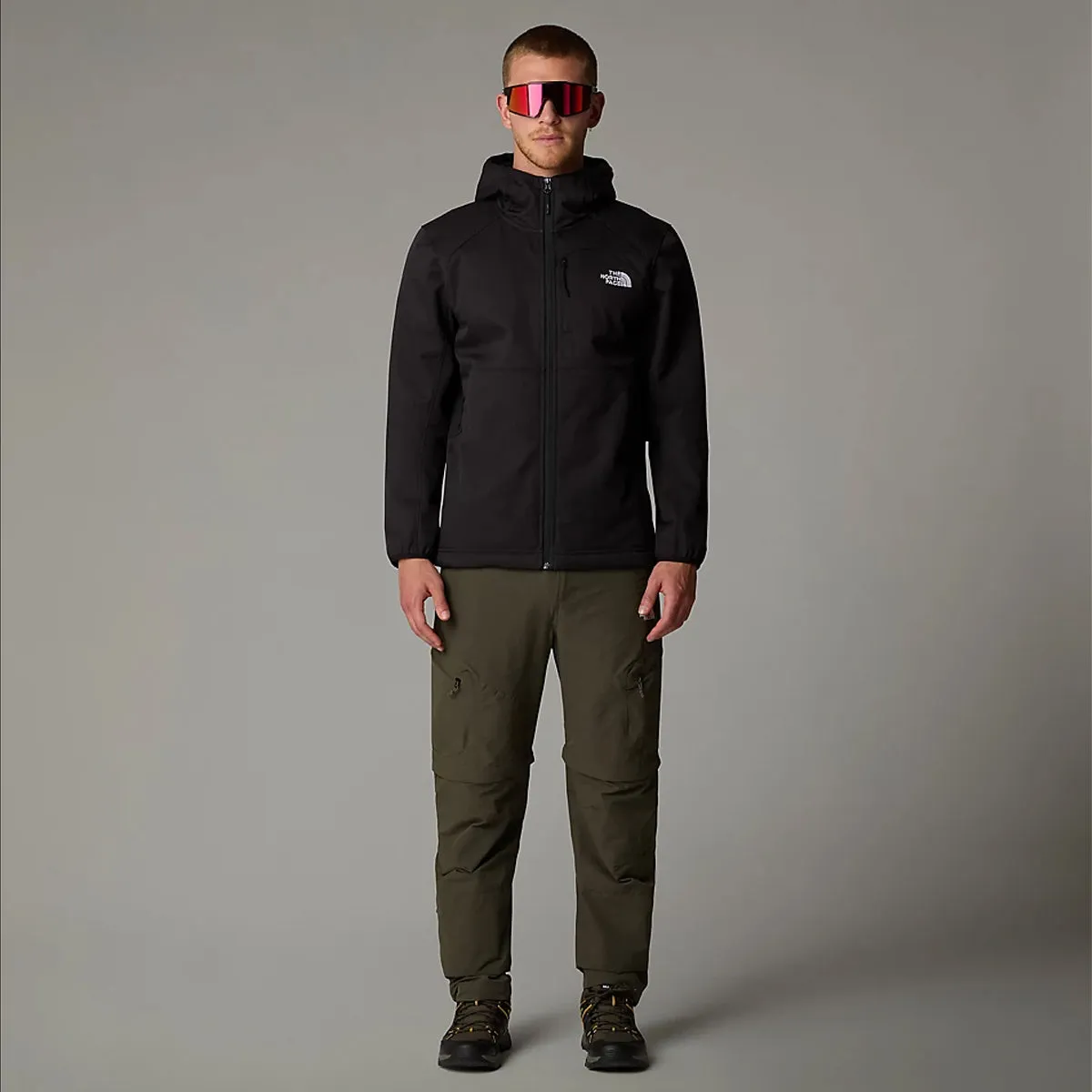 The North Face - Quest Softshell TNF Black NPF Jacket - NF0A3YFP - TNF/BLACK-NPF