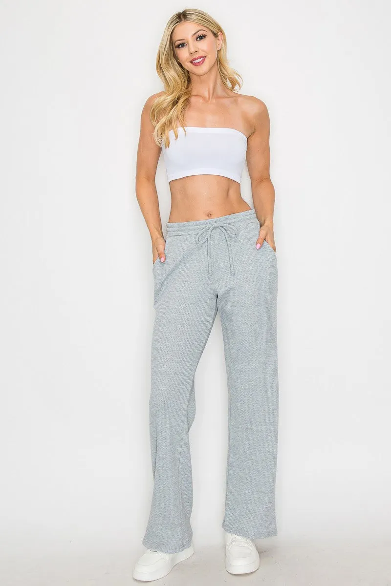 Thermal Wide Leg Pant