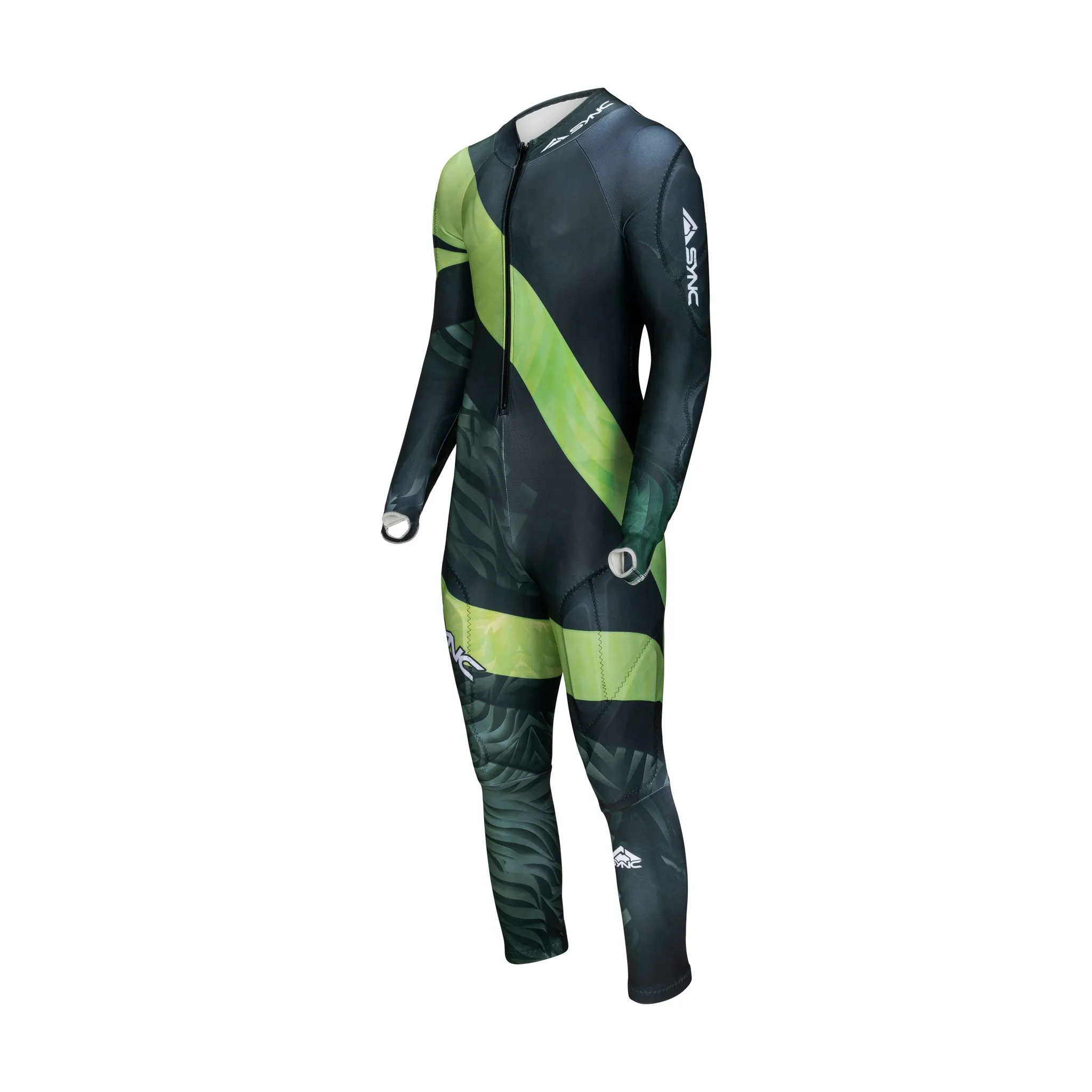 Tiger Adult Race Suit - Green