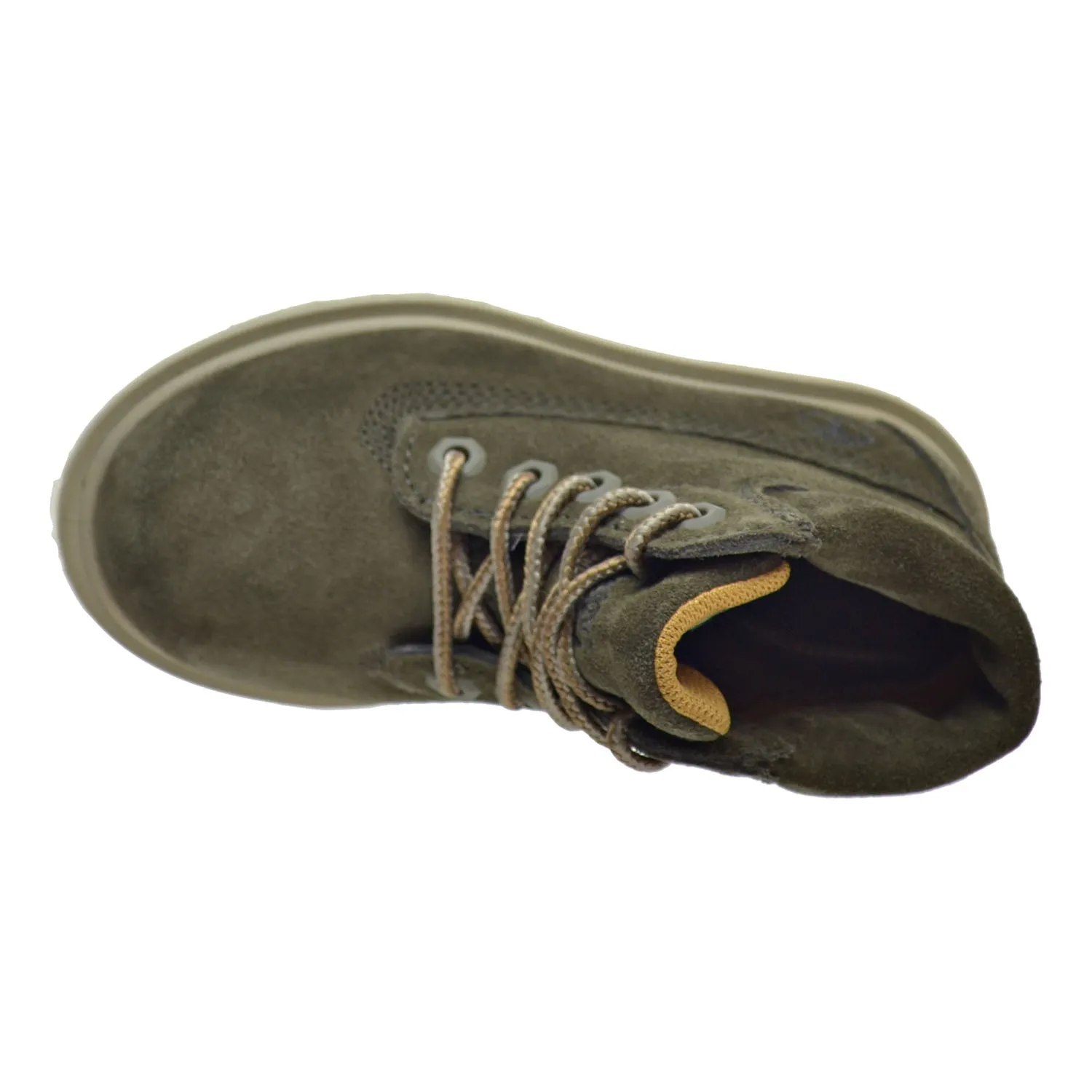 Timberland 6 Inch TPU Outsole Waterproof Suede Premium Toddler Boots Dark Green
