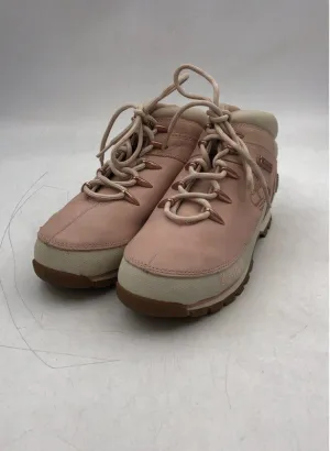 Timberland Women's Euro Sprint Hiker A2397 Pink Lace-Up Hiking Boots - Size 10
