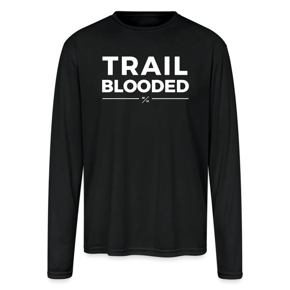 Trail Blooded - Men's Moisture Wicking Performance Long Sleeve T-Shirt