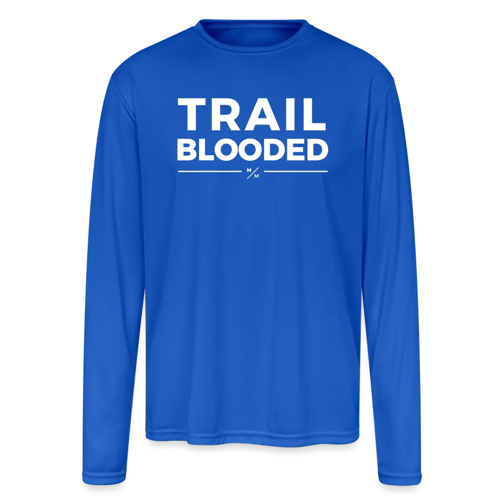 Trail Blooded - Men's Moisture Wicking Performance Long Sleeve T-Shirt