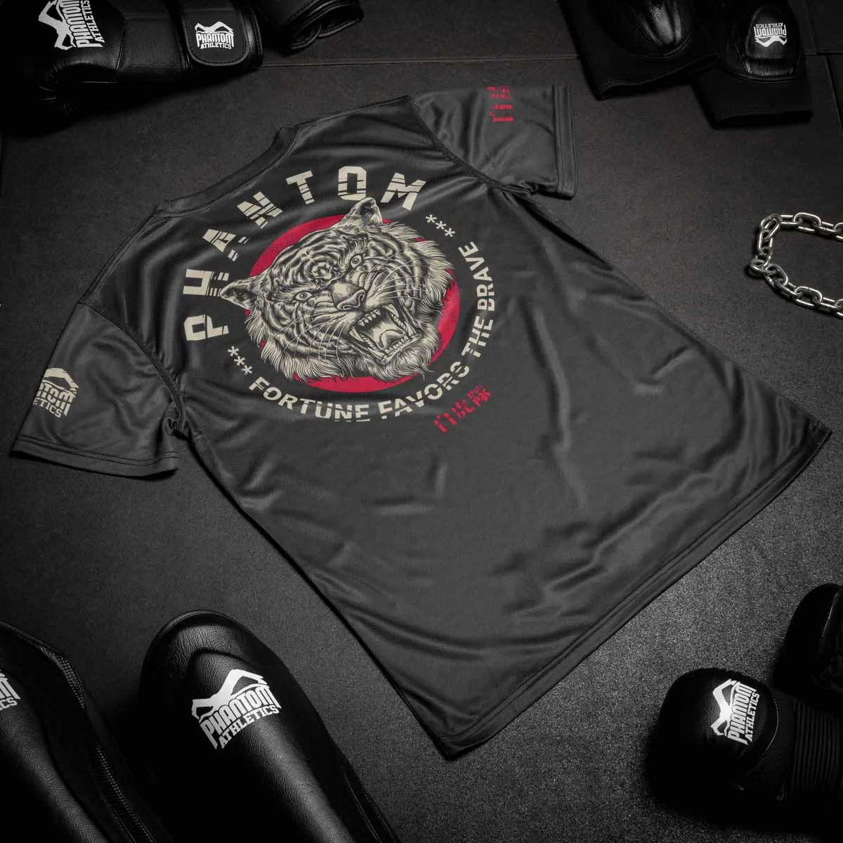 Trainingsshirt EVO Tiger Unit - Schwarz
