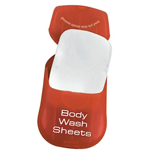 Travelon Body Wash Toiletry Sheets, 50-Count