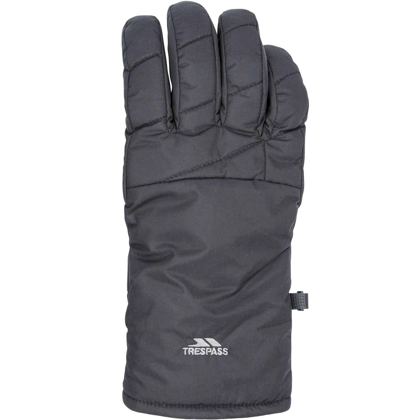 Trespass Adults Kulfon Waterproof Skiing Gloves - Black