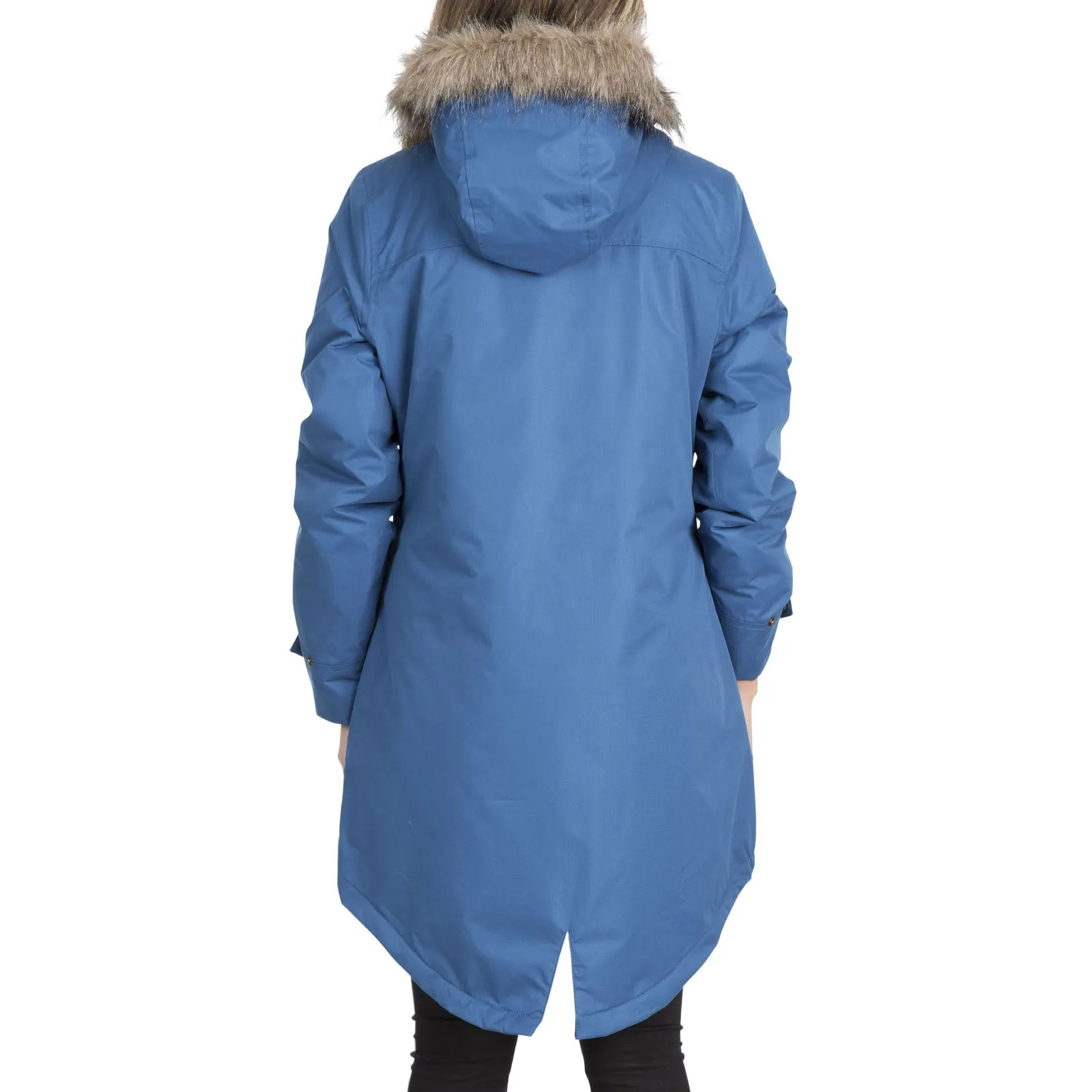 Trespass Womens Clea Waterproof Long Parka Jacket