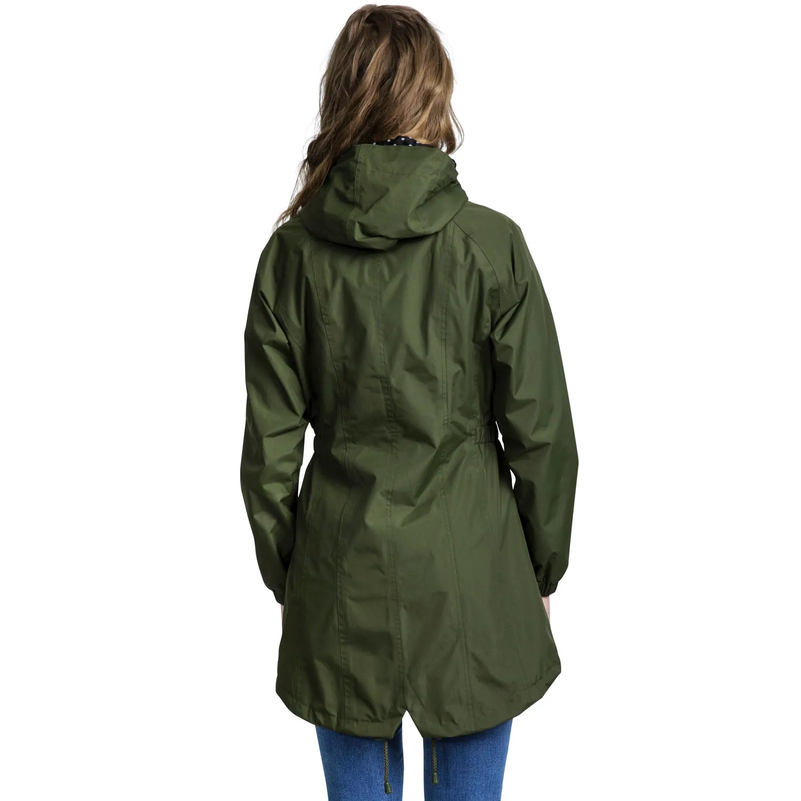 Trespass Womens Daytrip Waterproof Long Jacket