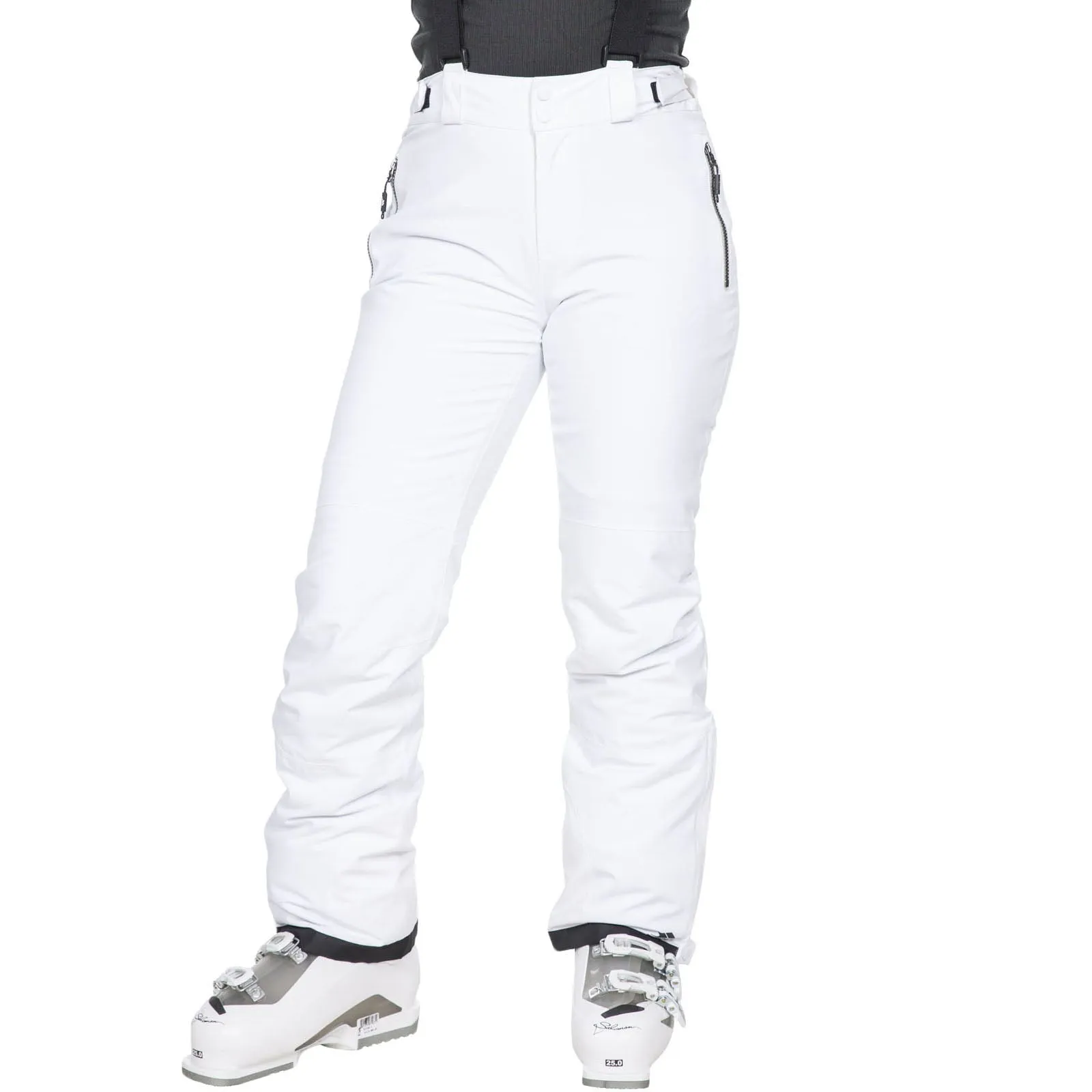 Trespass Womens Roseanne Waterproof Fleece Lined Salopettes