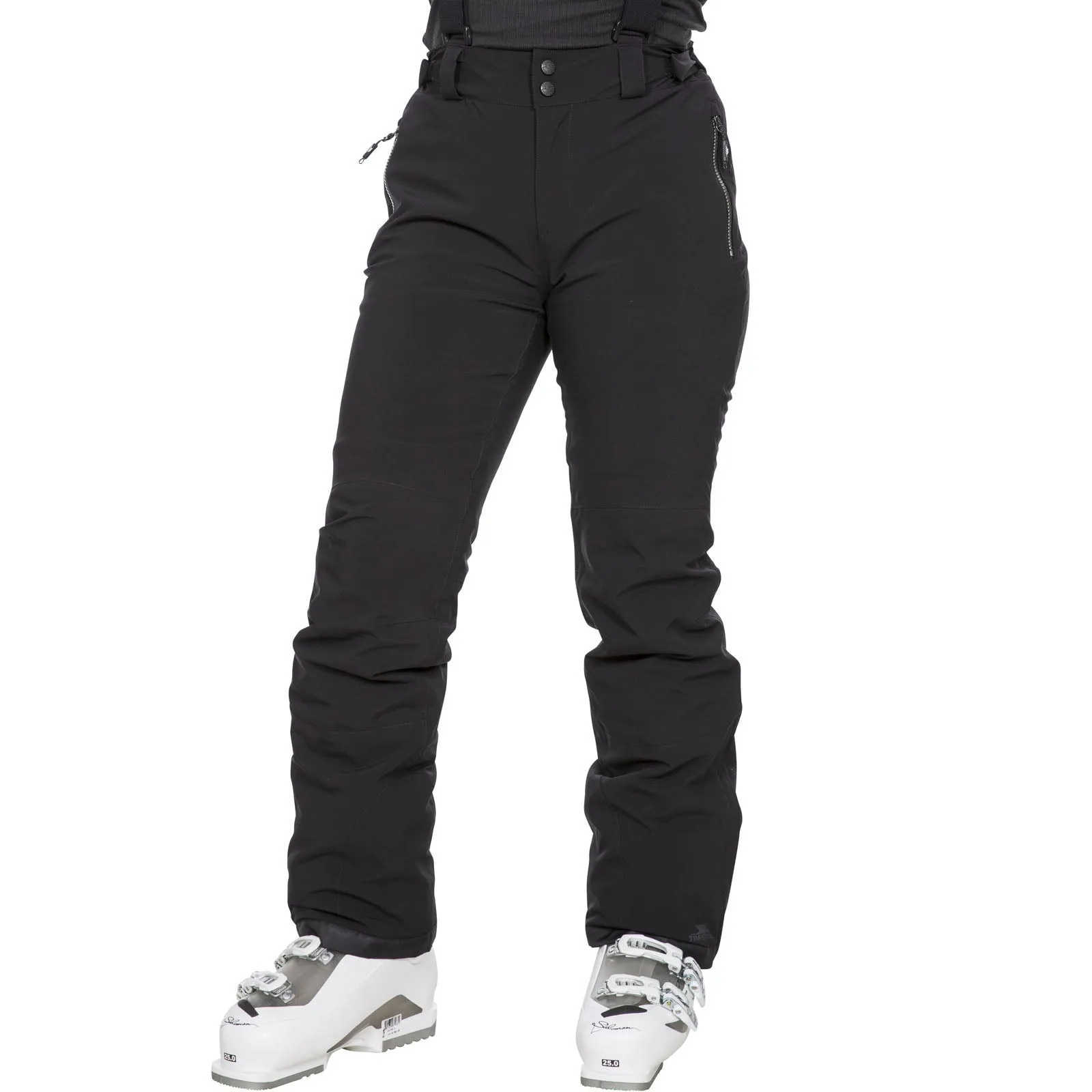 Trespass Womens Roseanne Waterproof Fleece Lined Salopettes
