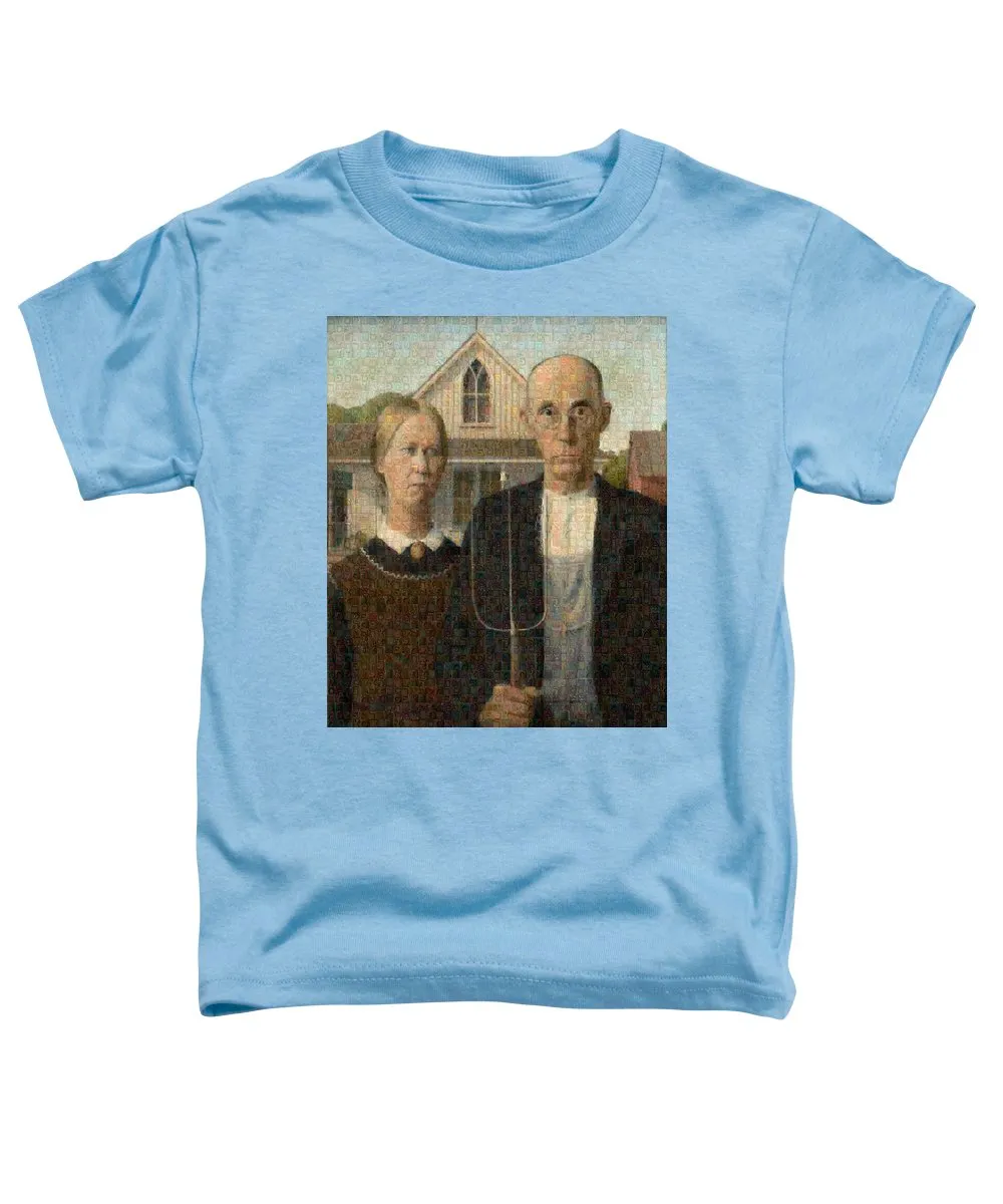 Tribute to American Gothic - Toddler T-Shirt