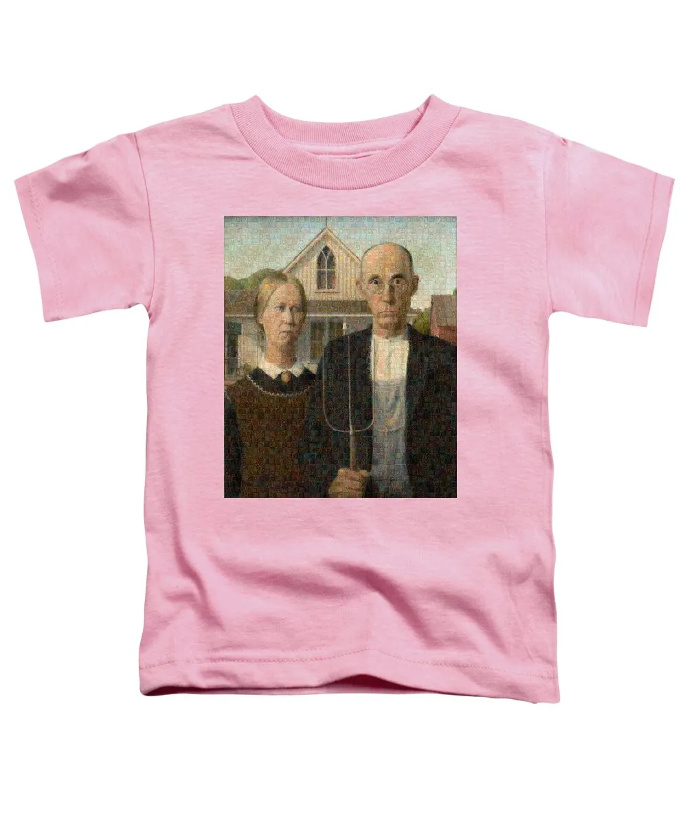 Tribute to American Gothic - Toddler T-Shirt