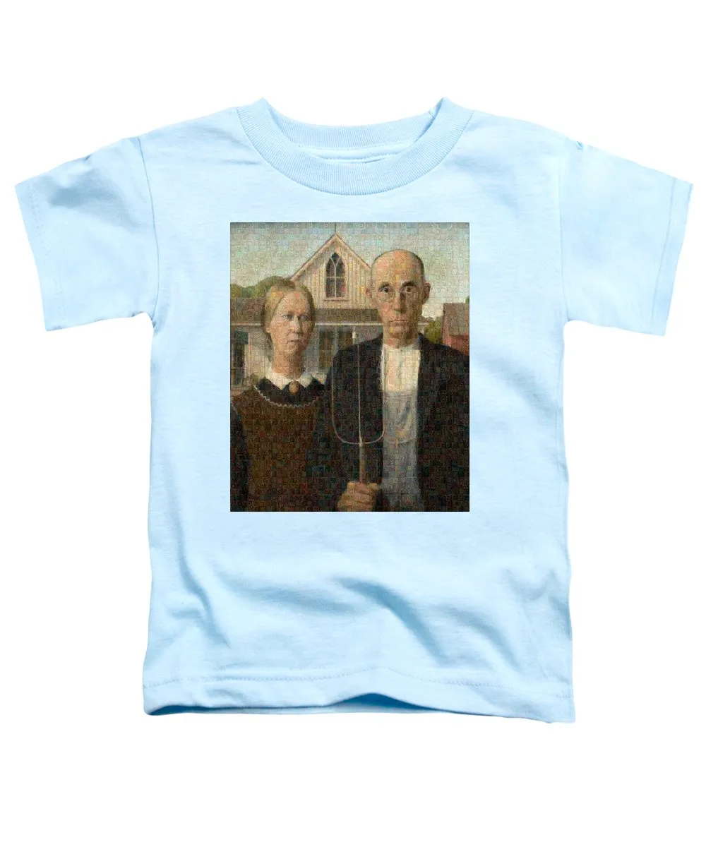 Tribute to American Gothic - Toddler T-Shirt