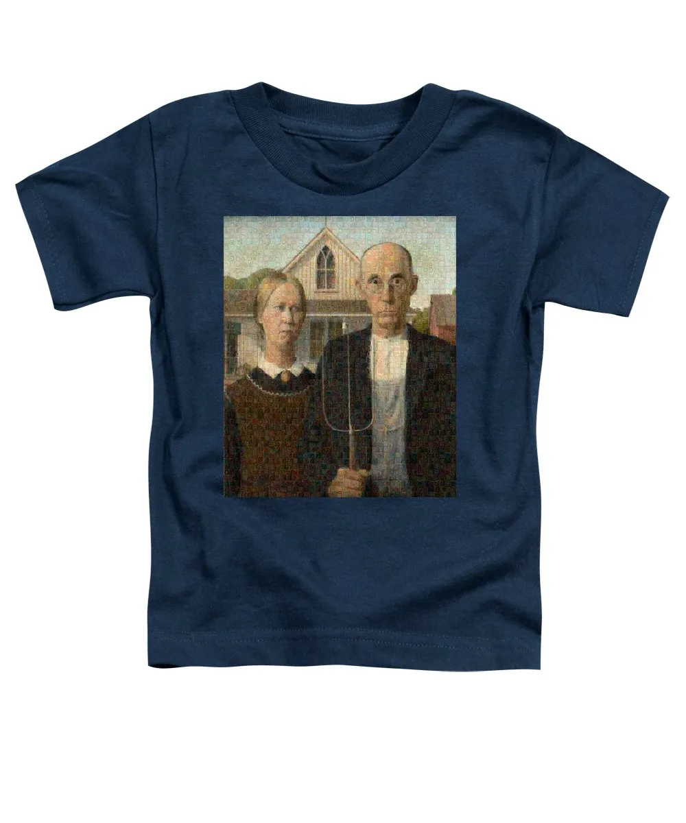 Tribute to American Gothic - Toddler T-Shirt