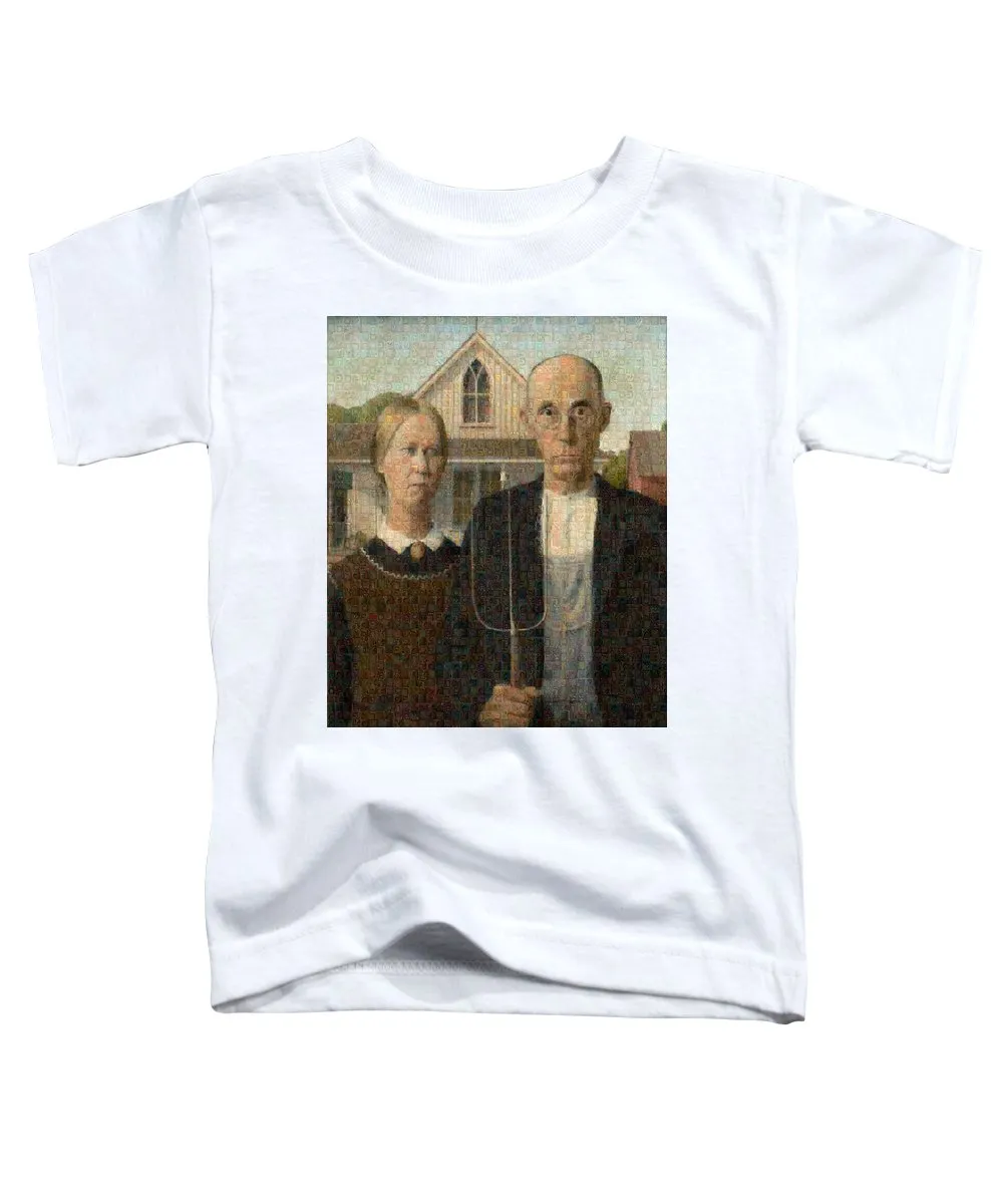 Tribute to American Gothic - Toddler T-Shirt