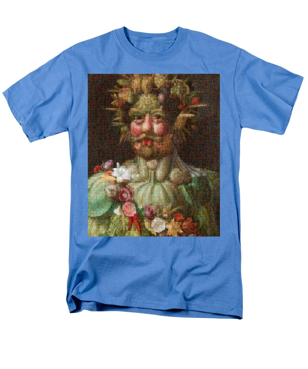 Tribute to Arcimboldo - 1 - Men's T-Shirt  (Regular Fit)