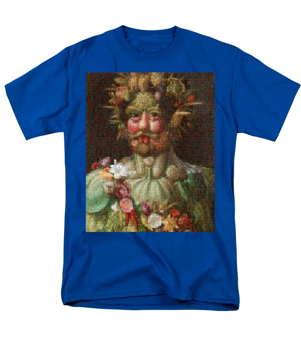 Tribute to Arcimboldo - 1 - Men's T-Shirt  (Regular Fit)
