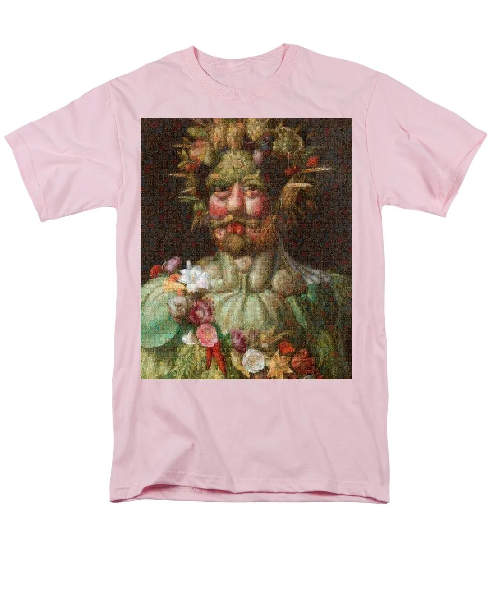 Tribute to Arcimboldo - 1 - Men's T-Shirt  (Regular Fit)