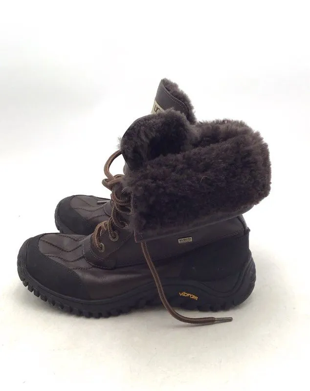 Ugg Women's Australia Adirondack Brown Snow Boots - Size 9