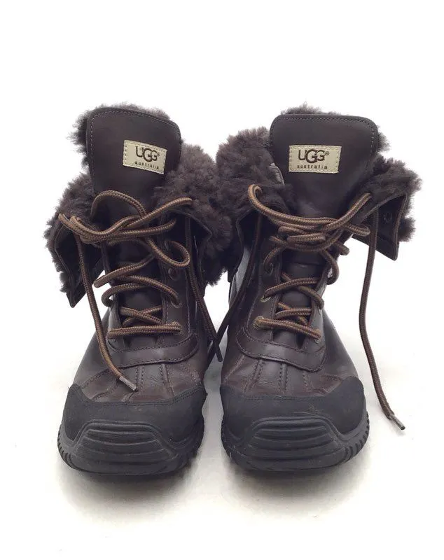 Ugg Women's Australia Adirondack Brown Snow Boots - Size 9