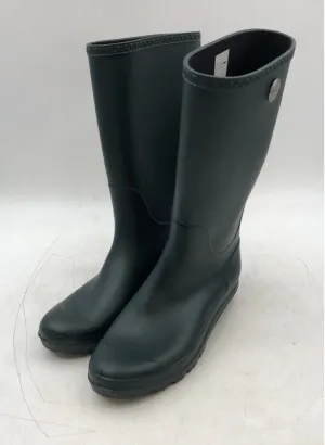 UGG Women's Black Rain Boots - Size 9