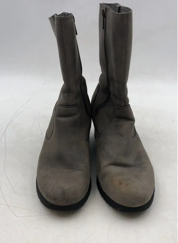 Ugg Women's Joely Gray Wedge Heel Winter Snow Boots - Size 10